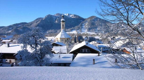 Winterlandschaft in Lenggries